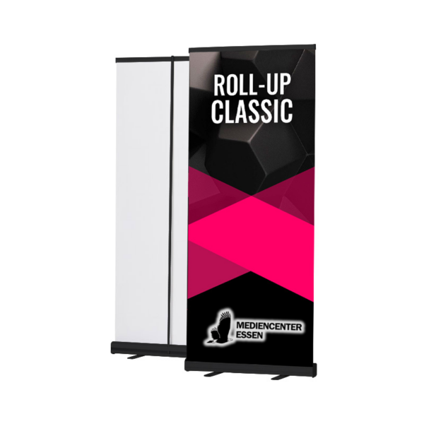 Roll-Up Bannerdisplay, 85 cm x 200 cm, inklusive Druck – Bild 12