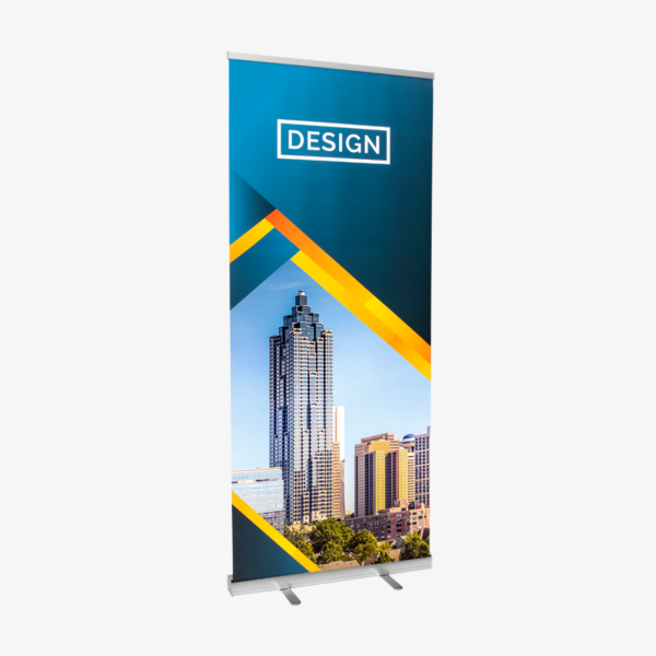 Roll-Up Bannerdisplay, 85 cm x 200 cm, inklusive Druck – Bild 2